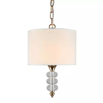 Подвесной Светильник Shine Gold с Абажуром