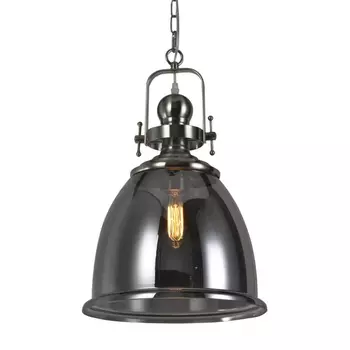 Подвесной светильник Smoke Glass Никель