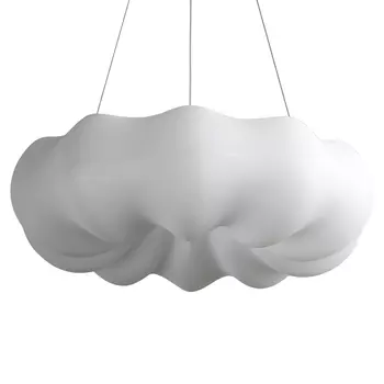 Подвесной светильник светодиодный из стали с пультом Cloudy Light White