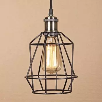 Подвесной светильник Wire Cage Pendant Pripl Black