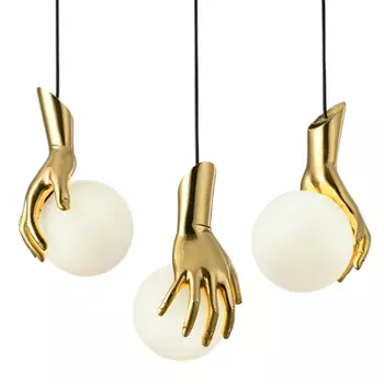 Подвесной светильник Золотая рука Gold Hand Pendant lamp