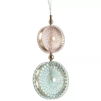 Подвесной светодиодный светильник Peony Pink&Blue