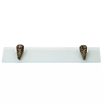 Полка для ванной Bronze Crocodile Heads