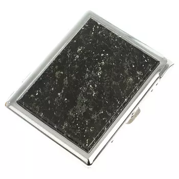 Портсигар с газовой зажигалкой из натурального камня Мусковит Stone Cigarettes Cases