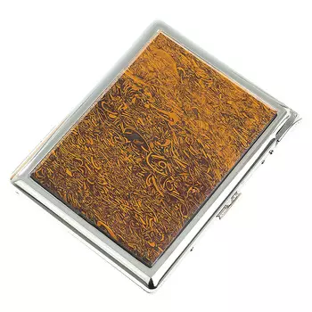 Портсигар с газовой зажигалкой из натурального камня Яшма Змеиная Stone Cigarettes Cases