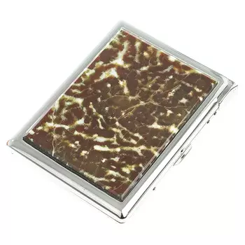 Портсигар с газовой зажигалкой из натурального камня Офит Благородный Stone Cigarettes Cases