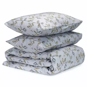 Постельное белье из сатина с рисунком 200х220 см Aurora Allure Sprout