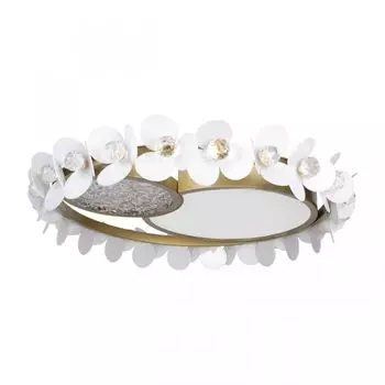 Потолочный светильник Белые Цветы White Flowers Ceiling lamp D 56