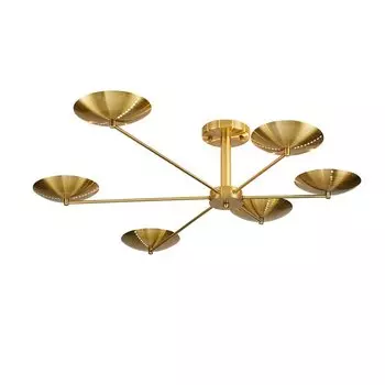 Потолочный светильник Brass Disk