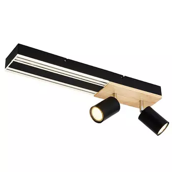 Потолочный светильник черный GAVIN WOOD