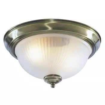 Потолочный светильник Flush Mount Ceiling Light antic milky glass