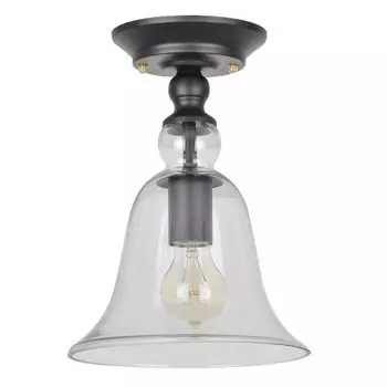 Потолочный светильник колокольчик Glass Bluebell Top