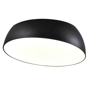 Потолочный светильник светодиодный из алюминия и акрила Maelis Black