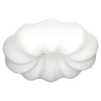 Потолочный светильник светодиодный из стали с пультом Cloudy Light White