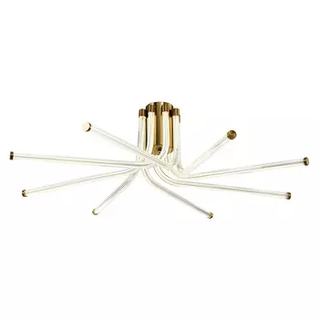 Потолочный светильник светодиодный из стали Trumpet Tube Bronze