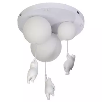 Потолочный светильник Teddy Trio мишка на шаре