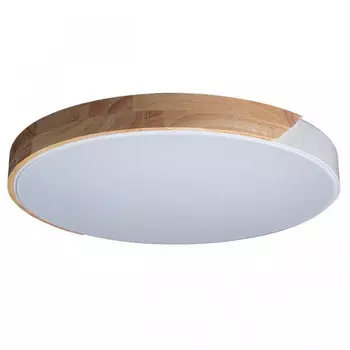 Потолочный светильник Wooden Wheels White Wood диаметр 51