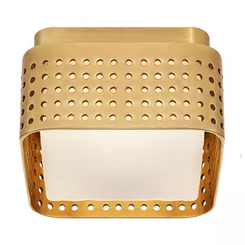 PRECISION Petite Flush Mount Brass