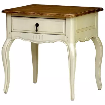 Прикроватная тумба в стиле прованс Oak Montmartre Provence Bedside Table