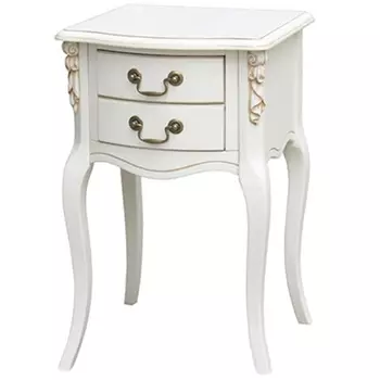 Прикроватная тумба в стиле прованс с 2-мя ящиками Paule Montmartre Provence Bedside Table