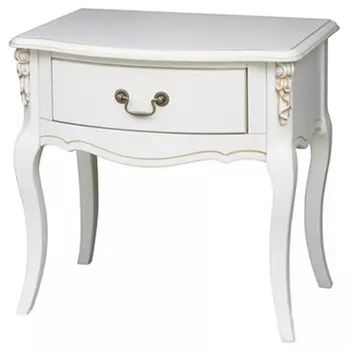 Прикроватная тумба в стиле прованс с ящиком Mireio Montmartre Provence Bedside Table