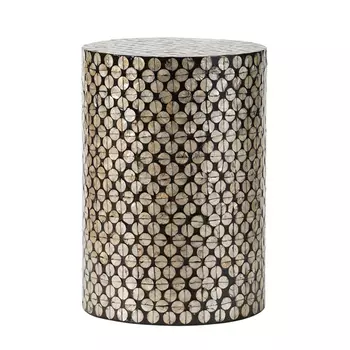 Приставной стол Bone Inlay Oyster Shells