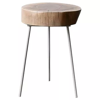 Приставной стол Cantu Industrial Metal Rust Side Table