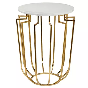 Приставной стол Embret Marble Side Table