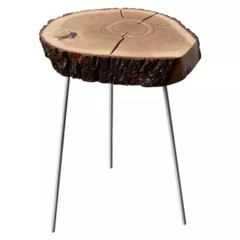 Приставной стол Grant Industrial Metal Rust Side Table