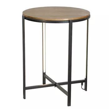 Приставной стол Kelin Side Table Black LED