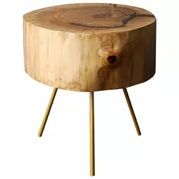 Приставной стол Knapp Industrial Metal Rust Side Table
