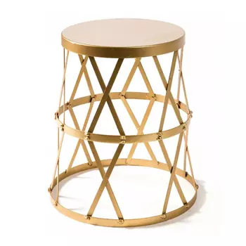 Приставной стол Metal Round Drum