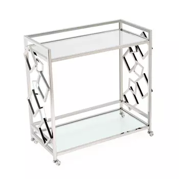 Приставной стол Serving Table chrome