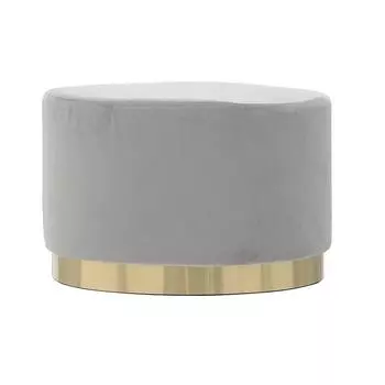 Пуф Golden Belt Gray Pastel