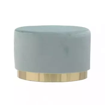 Пуф Golden Belt Turquoise Pastel