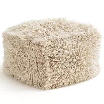 Пуф из шерсти Berthe Fluffy Pouf