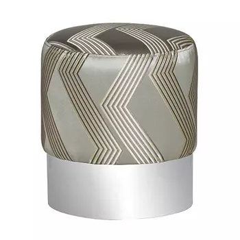 Пуф Silver Chevron Puff