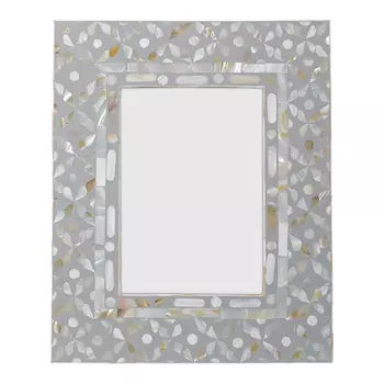 Рама для фото Bone Inlay Pearl Gray M