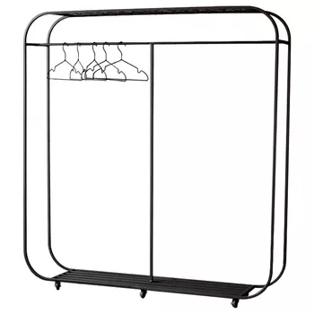 Рейл Hughes Industrial Metal Rust Clothes Rail