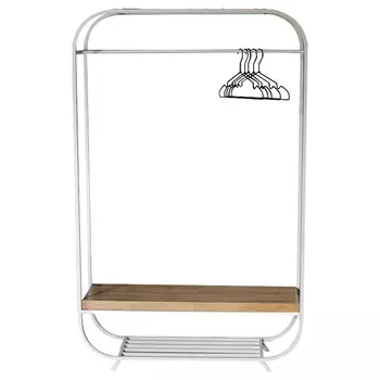 Рейл Lucco Industrial Metal Rust Clothes Rail
