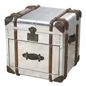 RH Polished Aluminum Trunks