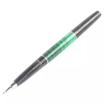 Ручка шариковая из натуральных камней Малахит Змеевик Stone Pens