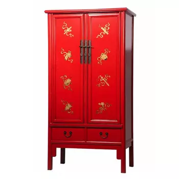 Шкаф Chinese Rack Red