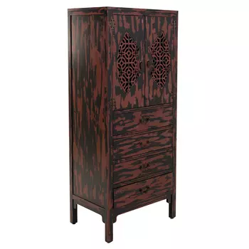 Шкаф деревянный в Китайском стиле Chinese Cabinet William