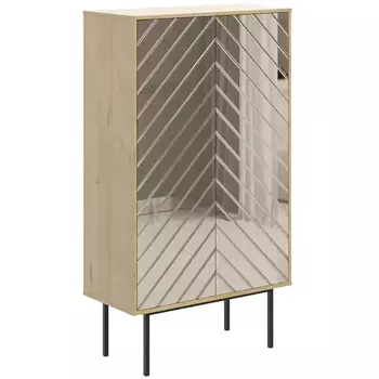 Шкаф с 2-мя зеркальными дверцами Serena Mirror Cabinet