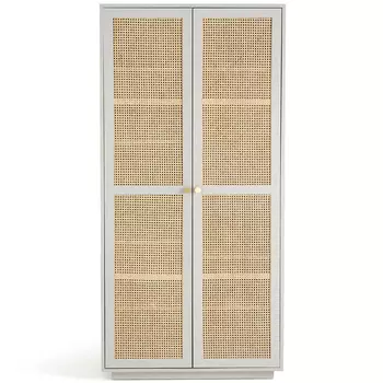 Шкаф с двумя дверцами из плетеного ротанга Tomio Wicker Furniture