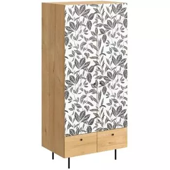 Шкаф с принтом Leaf bouquet