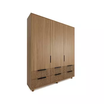 Шкаф трехстворчатый с орнаментом Brian