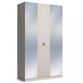 Шкаф трёхдверный с 2-мя зеркальными дверками Satin Furniture