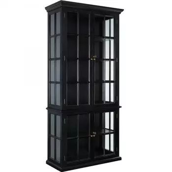 Шкаф-витрина French black